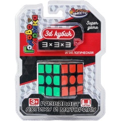 Изображение товара Логическая игра ИГРАЕМ ВМЕСТЕ Кубик 3х3, 2205K0366-R