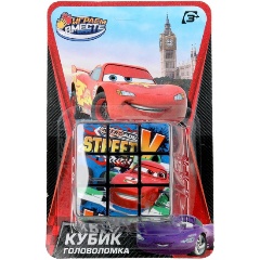 Изображение товара Логическая игра ИГРАЕМ ВМЕСТЕ Кубик 3х3 машинки, ZY896242-R25