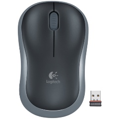 Мышь Logitech M185 Wireless mouse Swift Grey (910-002238)