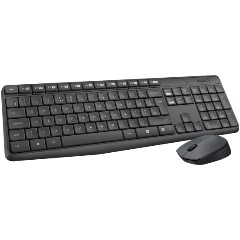 Изображение товара Комплект с беспроводной мышью и клавиатурой Logitech MK235