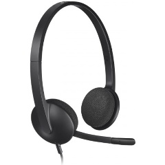 Изображение товара Гарнитура Logitech USB Headset H340 (981-000475)