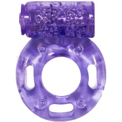 Изображение товара Эрекционное кольцо LOLA GAMES фиолетовое с вибрацией Rings Axle-pin