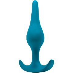 Изображение товара Анальная пробка LOLA TOYS Бирюзовая Smooth - 12,5 см.