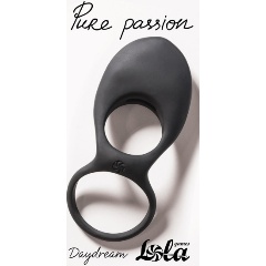 Изображение товара Виброкольцо LOLA TOYS черное эрекционное Daydream