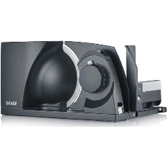 Изображение товара Ломтерезка GRAEF MT1006EU компактная мощная с регулировкой толщины и складыванием