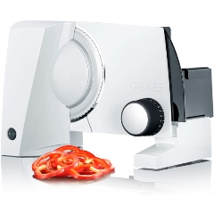 Изображение товара Ломтерезка GRAEF SKS 100 Weiss TWIN компактный слайсер для дома