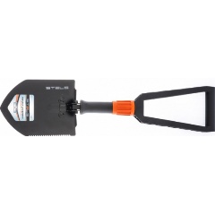 Изображение товара Походная складная лопата Stels 150 x 205 x 253-590 мм пластиковая рукоятка