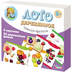 Изображение товара Настольная игра ДЕСЯТОЕ КОРОЛЕВСТВО Овощи и фрукты