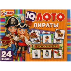 Изображение товара Настольная игра IQ Лото Пираты для развития внимания и памяти