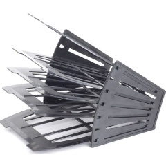 Изображение товара Лоток для бумаг для бумаг Attache сборный на 4 отделения черный