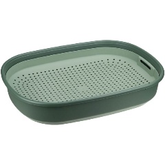 Изображение товара Лоток для кошек IDEA ЛЯ-МУРР 465х345мм с сеткой М 1831 нефритовый