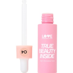 Изображение товара Тональный крем-тинт для лица Love Generation True Beauty inside пудровый финиш, тон 04 бежевый