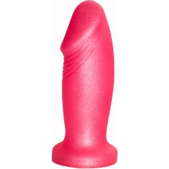 Изображение товара Анальная пробка LOVETOY 13,7 см розовая фаллос стиль безопасный PVC