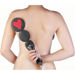 Изображение товара Шлепалка LOVETOY А-ПОЛИМЕР с анальным плагом для БДСМ - аксессуар для взрослых