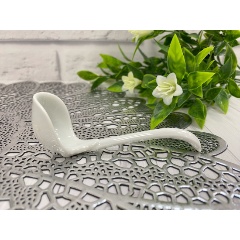 Изображение товара Ложка для горчичницы Bernadotte недекорированная фарфоровая 10 см