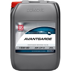 Изображение товара Моторное масло ЛУКОЙЛ Авангард 15W-40 CF-4/SG минеральное 20 л