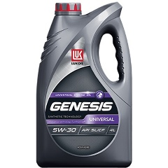 Изображение товара Моторное масло ЛУКОЙЛ Genesis Universal 5W-30 полусинтетическое 4 л