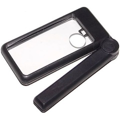 Изображение товара Лупа VEBER 10050 LA (с подсв., складная ручка)