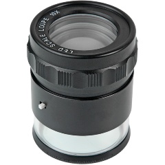 Изображение товара Лупа Veber 7175 измерительная с подсветкой (10х, 28мм)