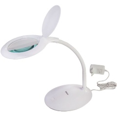 Изображение товара Настольная лупа VEBER 8611 3D с подсветкой и регулировкой яркости 127 мм