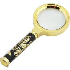 Изображение товара Лупа VEBER L60 (диам. 60мм, 8х, в чехле, сувенирная)