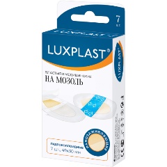 Изображение товара Пластыри медицинские LUXPLAST гидроколлоидные На мозоль, 7 шт.
