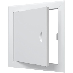 Изображение товара Люк ревизионный EVECS ЛТМп отверстие 300х300, общий размер 360х360 (окрашенная сталь)