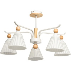 Изображение товара Люстра De City Дэла 635019805 современная с 5 лампами для спальни