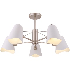 Изображение товара Люстра на штанге Freya Manon FR5037PL-05S.