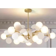 Изображение товара Подвесная люстра Alfa Light F2024-21 E27 Медный цвет