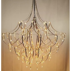 Изображение товара Подвесная люстра Alfa Light F3424-10 800 в стиле модерн для спальни