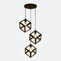 Изображение товара Подвесная люстра Alfa Light F3524-45 Black E27*1