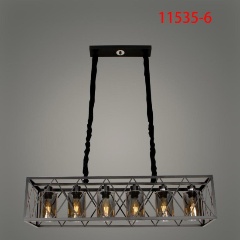 Изображение товара Подвесная люстра Alfa Light F4124-35 для спальни стиль модерн 6 ламп накаливания