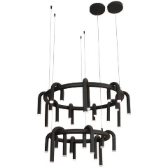 Изображение товара Подвесная люстра Alfa Light F4324-30 D80+D60 black