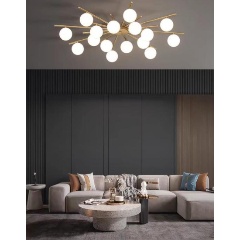 Изображение товара Потолочная люстра Alfa Light F2024-20 G9 Медный цвет