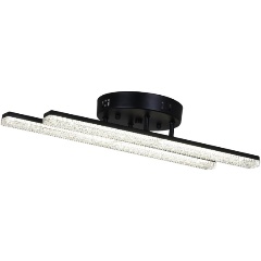 Изображение товара Люстра Reluce 03749-3.3-02C BK современная LED для спальни черный дизайн