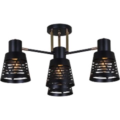 Изображение товара Люстра Reluce 06074-3.3-04 BK+FG