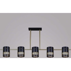 Изображение товара Люстра Reluce 06675-0.3-05 GD+BK GX53 современная для спальни стильный дизайн