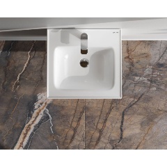 Изображение товара Раковина мебельная M85AWCC0502WG64 X-Joy, керамическая, 50 см, встроенная, цвет: белый, глянец AM.PM