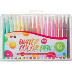 Изображение товара Фломастеры M&G M&amp,G, круглый корпус, смываемые, 36 цветов в наборе