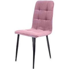 Изображение товара Стул обеденный M-GROUP ЛЕОН классика, пудровый, чёрные ножки