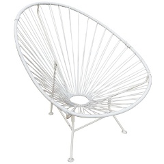 Изображение товара Садовое кресло M-GROUP "Ракушка", белый