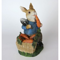 Изображение товара Фигурка садовая MAGIC ART Кролик с морковью