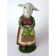 Изображение товара Фигурка садовая MAGIC ART Овца с капустой