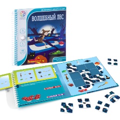 Изображение товара Логическая магнитная игра BONDIBON ВВ0886 Smart Games Волшебный лес