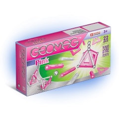 Изображение товара Магнитный конструктор GEOMAG 340 Pink 22 детали