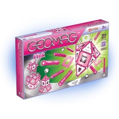 Изображение товара Магнитный конструктор GEOMAG 344 Pink 104 детали