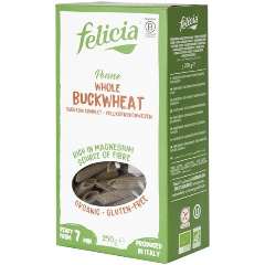 Изображение товара Макаронные изделия FELICIA Пенне Ригате БИО без глютена из гречневой муки 250г
