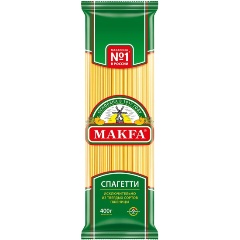 Изображение товара Макаронные изделия Makfa Вермишель Длинная (Спагетти) 400 г