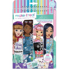 Изображение товара Альбом с наклейками MAKE IT REAL 3207 Городской стиль